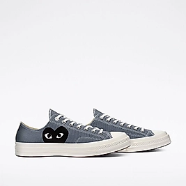 Converse X Comme Des Garçons “ Play Chuck 70 Grey