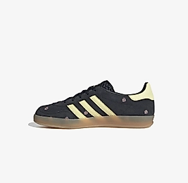 Adidas Gazelle Indoor Core Black Almost Yellow Floral