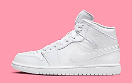 Nike Air Jordan 1 Mid “ Triple White