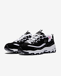 Skechers D'Lites-Biggest “ Black White